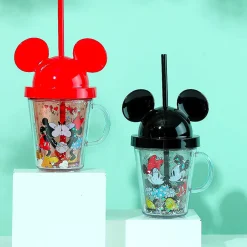 Borraccia Con Cannuccia Collezione Disney - (1Pz)