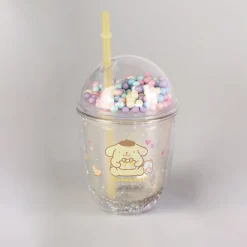 Borraccia Con Cannuccia Pompompurin - (435Ml)