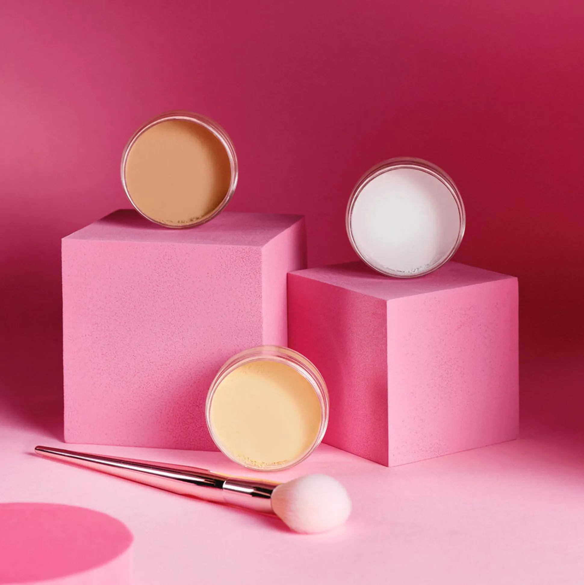 Loose Powder - Pink Cube (01 Banana)