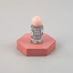 Nail Polish - Pink Cube (19 Glam Silver)