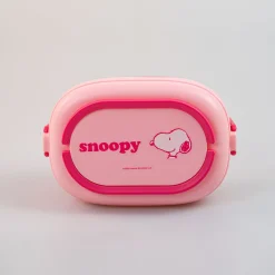 Porta Pranzo Snoopy Due Piani Con Posate